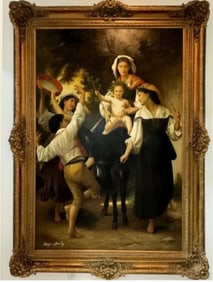 Huge Return From the Harvest On Canvas