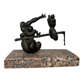 Salvador Dali Modern Bronze Sculpture