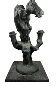 Large Abstract Modern Bronze Sculpture Diego