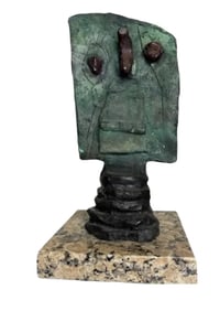 J. Miro Large Bronze Sculpture