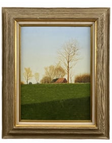1982 Landscape Watercolor by Walt Johnston
