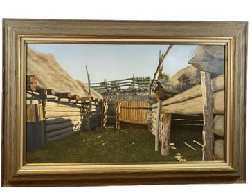 Landscape Oil Painting by Walt Johnston