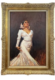 Dancer Oil Painting by Dowell
