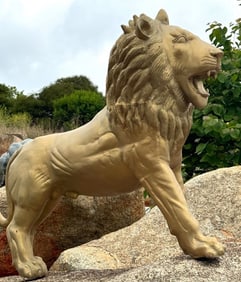 Pair Of life size Bronze statues