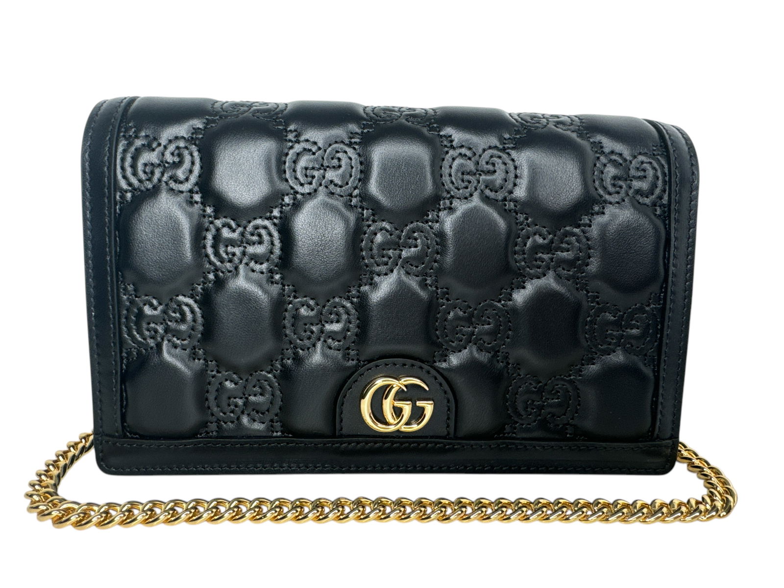 Gucci GG MATELASSÉ CHAIN WALLET (1 of 4)