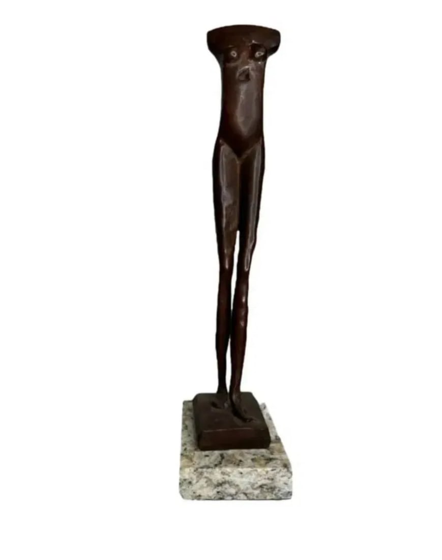 Alberto Giacometti Large Modern Bronze Sculpture (1 of 3)