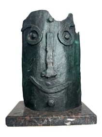 Picasso Abstract Large Bronze Sculpture