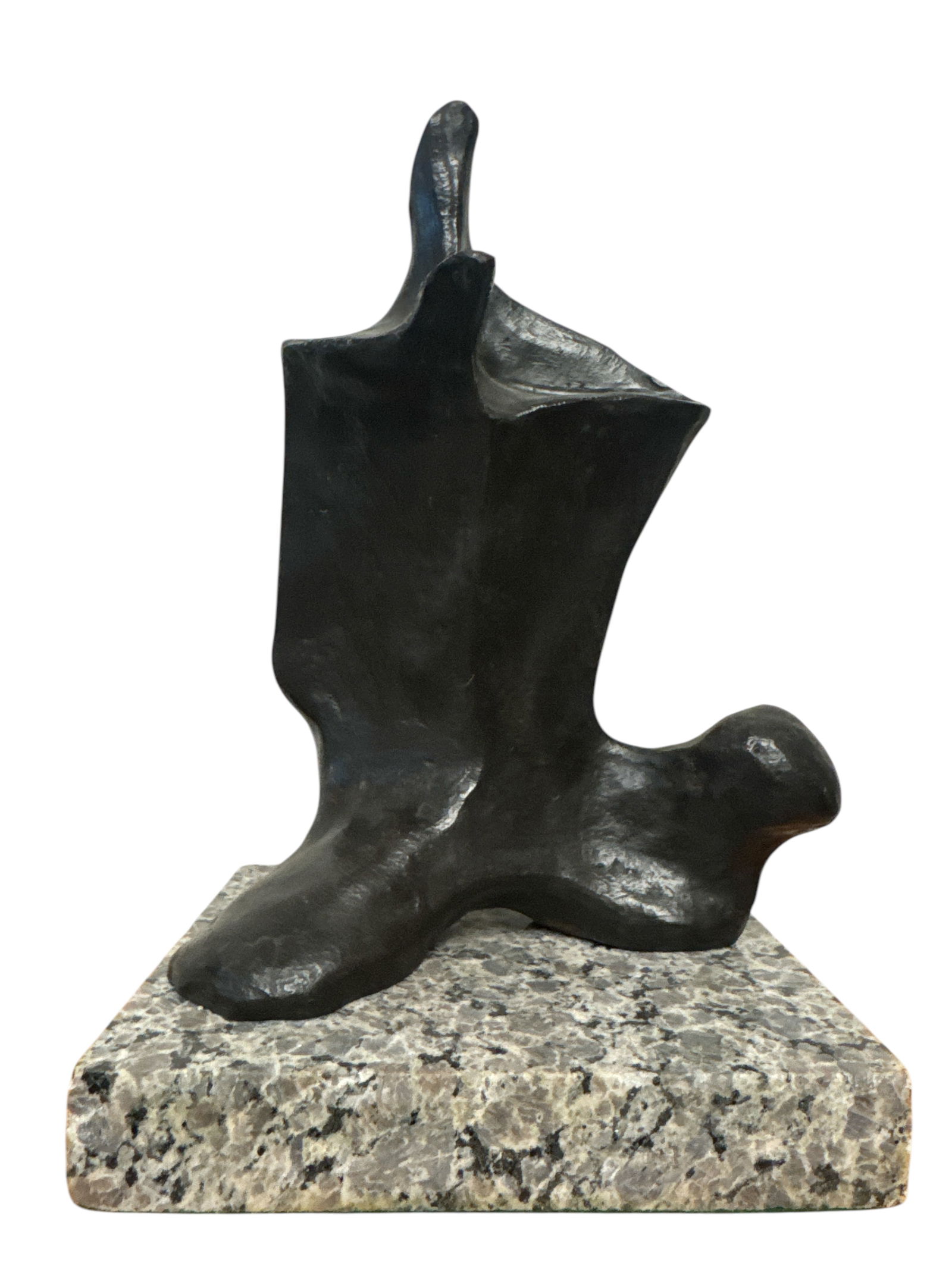 Large Henry Moore Abstract  Bronze Sculpture (1 of 4)