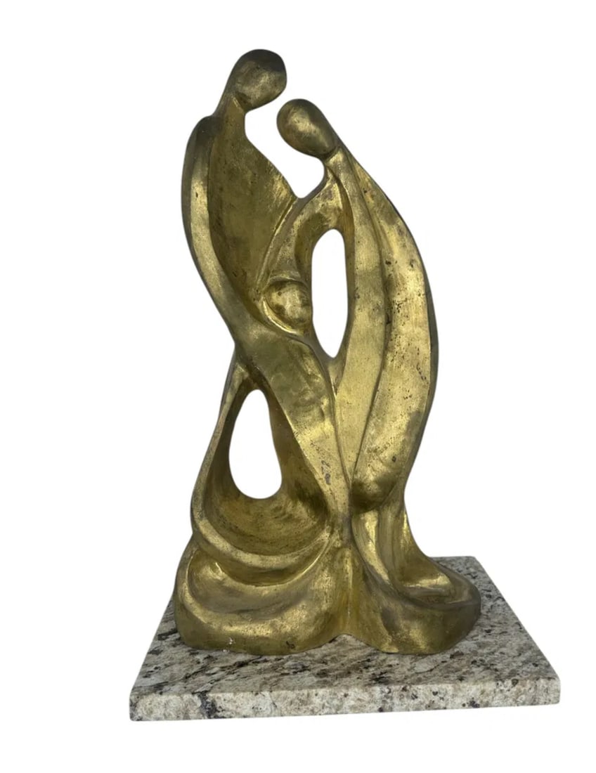 Large Bronze Sculpture Family Magnificent JACQUES LIPCHITZ: Measurements: 20 in x 12 in x 8 in