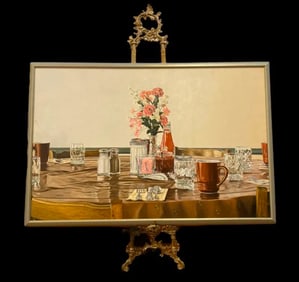 Huge Oil Painting by Walt Johnston via