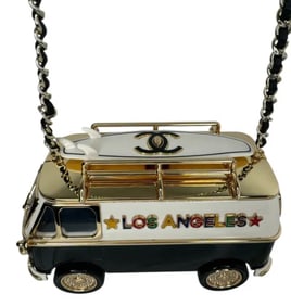 Chanel 24C Mini bus Van Hollywood Minaudiere Mini Bag handbag Collectible