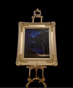 Spooked 1987 - Oil on Canvas