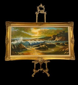 Ocean Scene Oil Painting