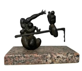 Salvador Dali Modern Bronze Sculpture