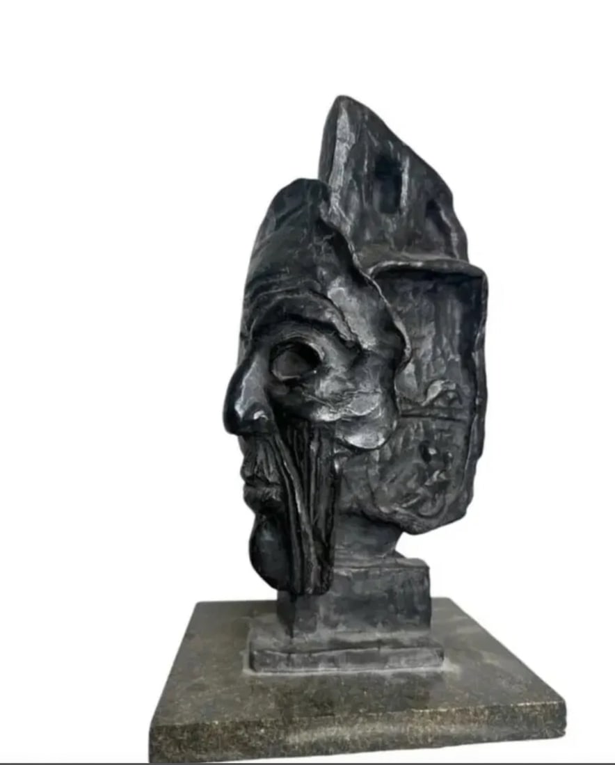 Salvador Dalí Abstract Large Bronze Sculpture (1 of 4)