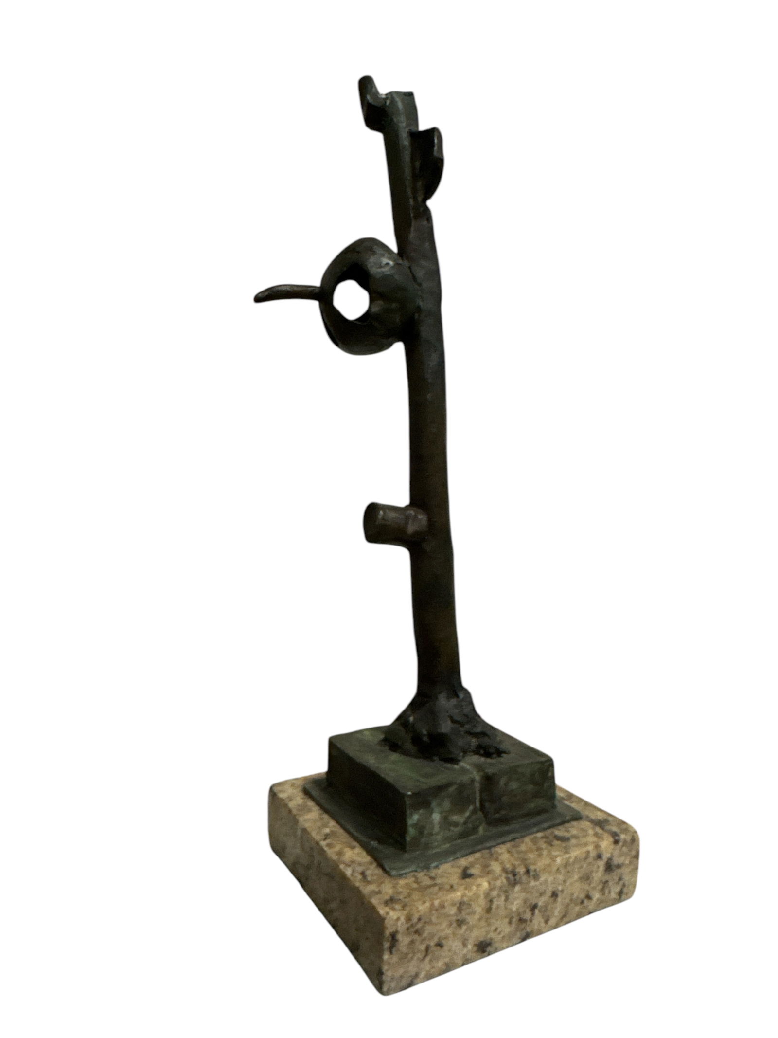 Miro Large Abstract Bronze Sculpture (1 of 4)