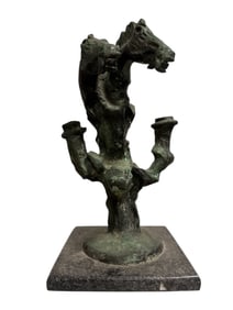 Degas Abstract  Bronze Sculpture