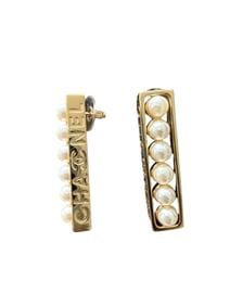 Chanel Faux Pearl Earings