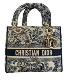 Dior LADY D-LITE CLOTH HANDBAG