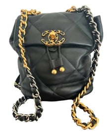 Chanel 19 Leather Backpack