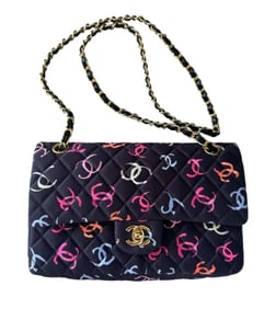 Chanel Classic 11.12 Handbag Logo MultiColour