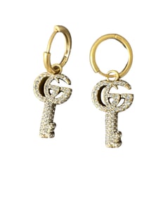 Gucci Double G Logo Earrings