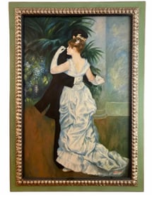 Dance in the city Oil on Canvas Painting by Tucker S.