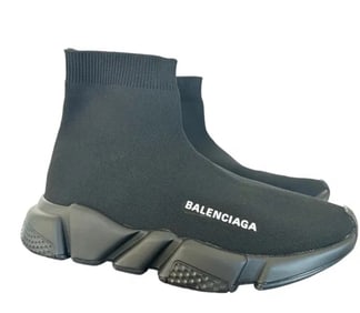 Balenciaga Speed 2  Black Sneakers