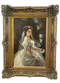 Large Bride Oil On Canvas