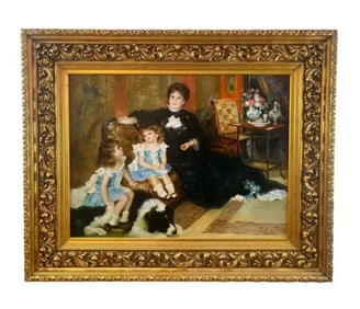Large Oil On Canvas by Robert Ashford