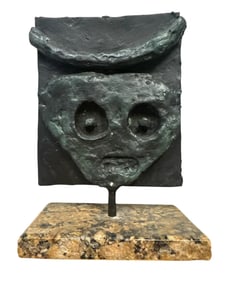 Max Ernst Abstract Bronze Sculpture