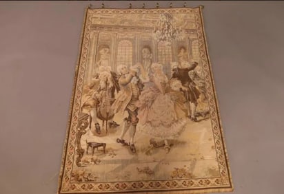 LARGE FRENCH STYLE TAPESTRY