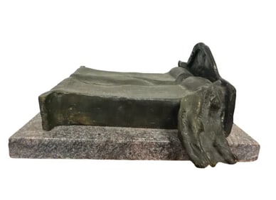 Large Salvador Dali Abstract Bronze Sculpture