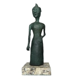 Picasso Large Abstract Bronze Sculpture