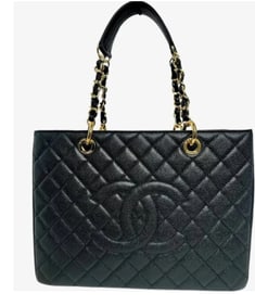 CHANEL Quilted Grand Shopping Tote