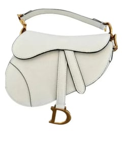 Dior Saddle Mini Leather Handbag
