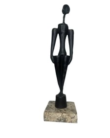 Max Ernst Abstract Large Bronze Sculpture