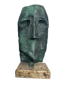 Picasso Abstract Large Bronze Sculpture