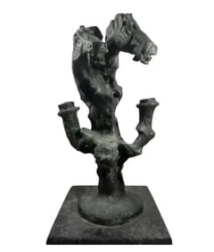 Large Abstract Modern Bronze Sculpture Diego