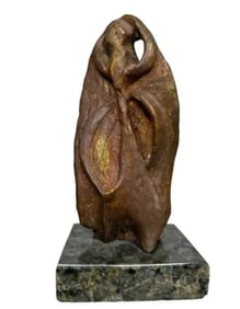 Archipenko Modern Bronze Sculpture