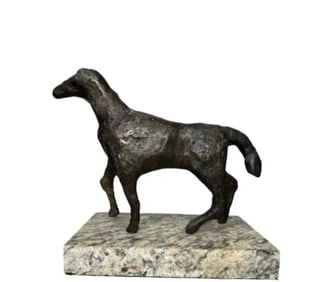 Edgar Degas Horse Modern Bronze Sculpture