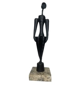 Max Ernst Abstract Large Bronze Sculpture