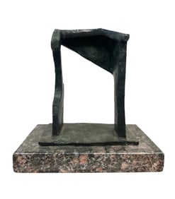 Ruffino Tamayo Abstract Bronze Sculpture
