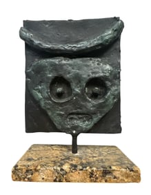 Max Ernst Abstract Bronze Sculpture