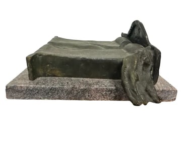 Large Salvador Dali Abstract Bronze Sculpture