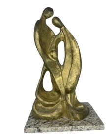 Large Bronze Sculpture Family Magnificent JACQUES LIPCHITZ