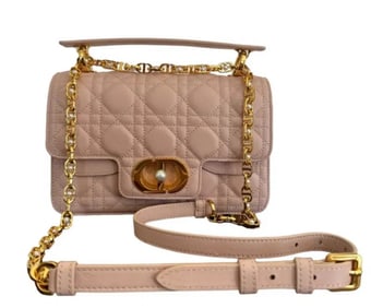 Dior Pink Handle Bag