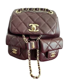 Chanel Leather Backpack