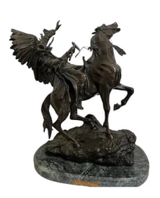 Indian Western BRONZE SCULPTURE