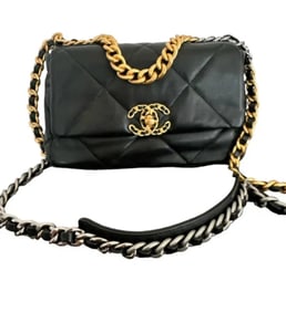 Chanel 19 Flap Bag Quilted Leather Medium